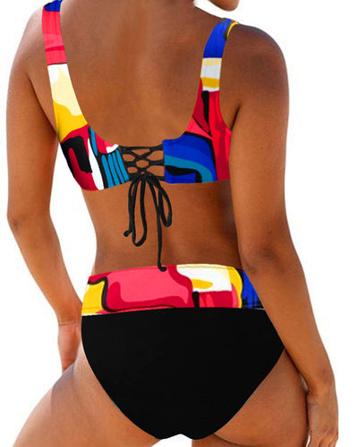 Earle™ | Colorful Bikini Swimsuit