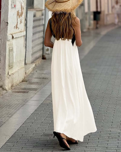 Naïla | Cross-Neck Summer Dress