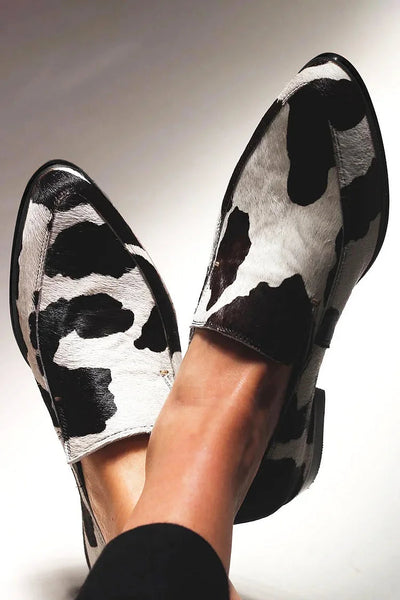 Odette | Abstract Loafer Flats
