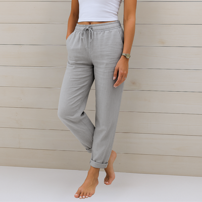 Breezy | Premium Stretch Linen Trousers