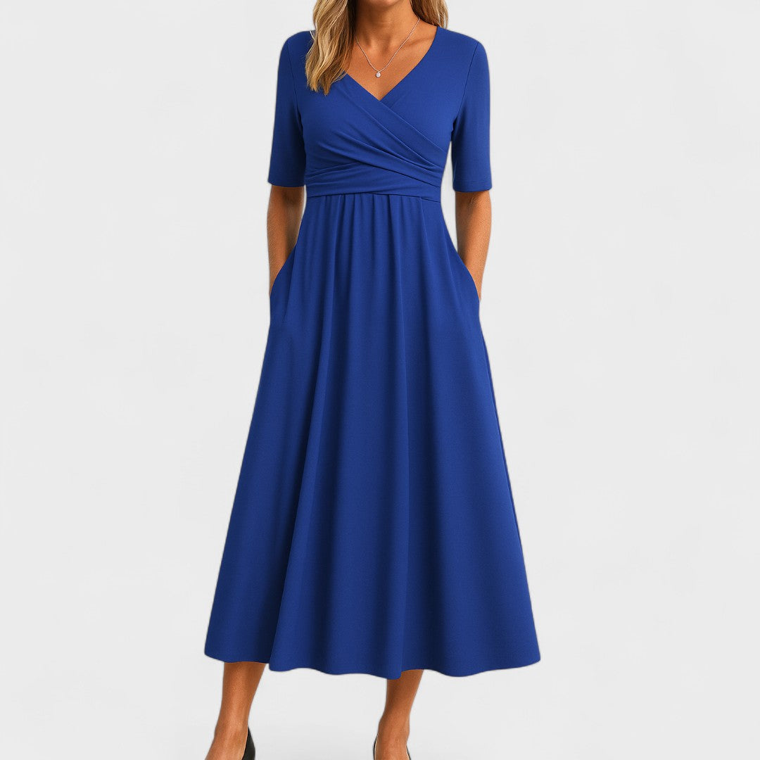Malène | Everyday Wrap Midi Dress