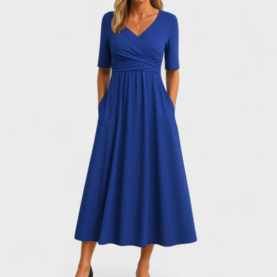 Malène | Everyday Wrap Midi Dress