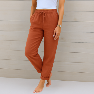 Breezy | Premium Stretch Linen Trousers