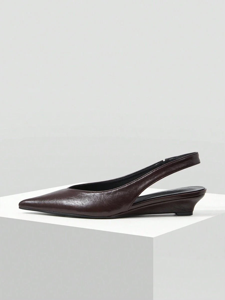 Léonie | Minimal Slingback Flats