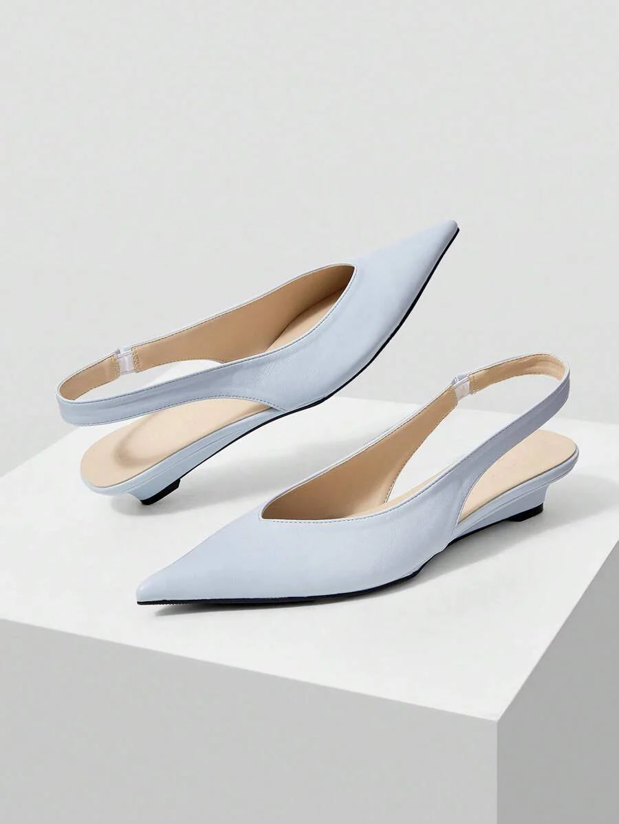 Léonie | Minimal Slingback Flats