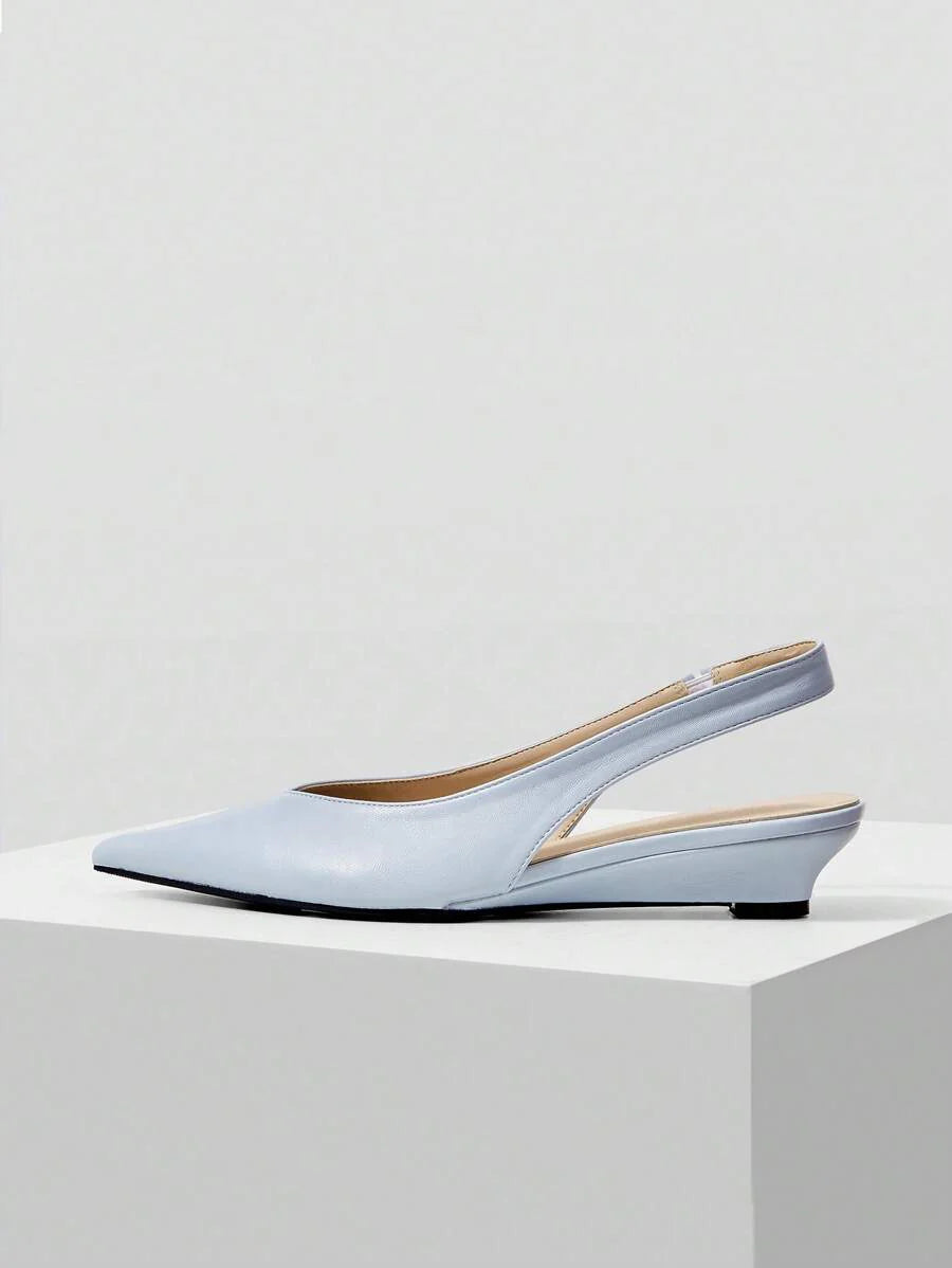 Léonie | Minimal Slingback Flats