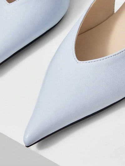Léonie | Minimal Slingback Flats