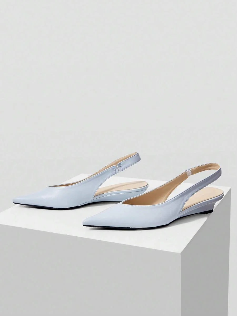 Léonie | Minimal Slingback Flats