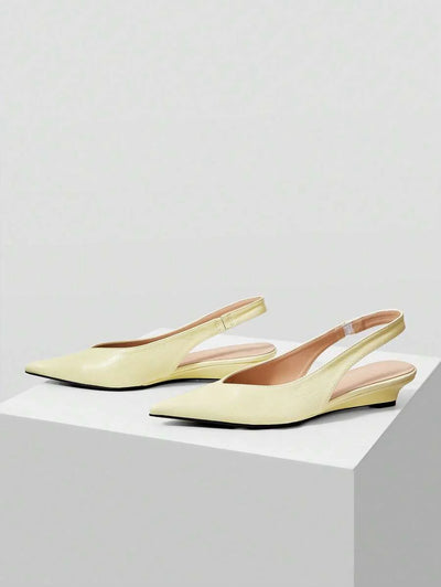 Léonie | Minimal Slingback Flats