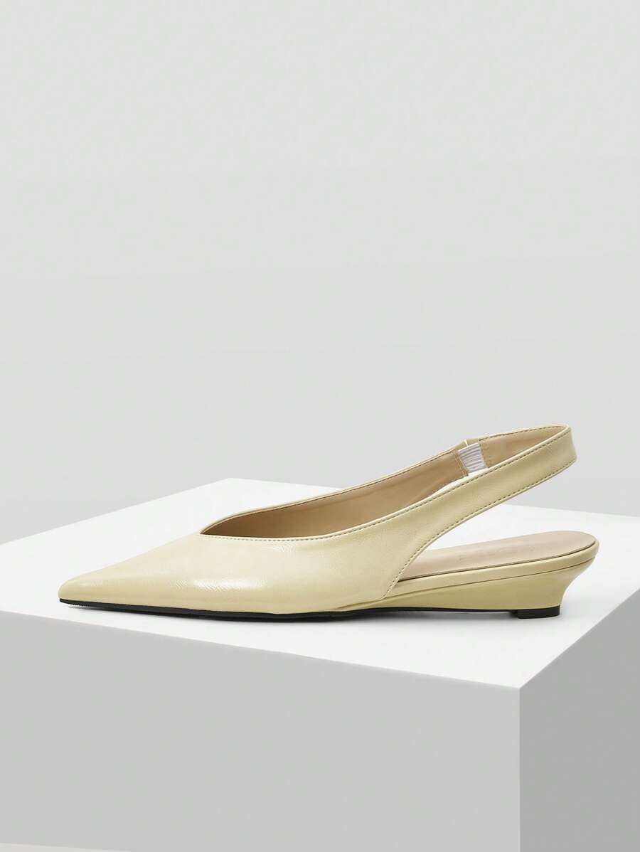 Léonie | Minimal Slingback Flats
