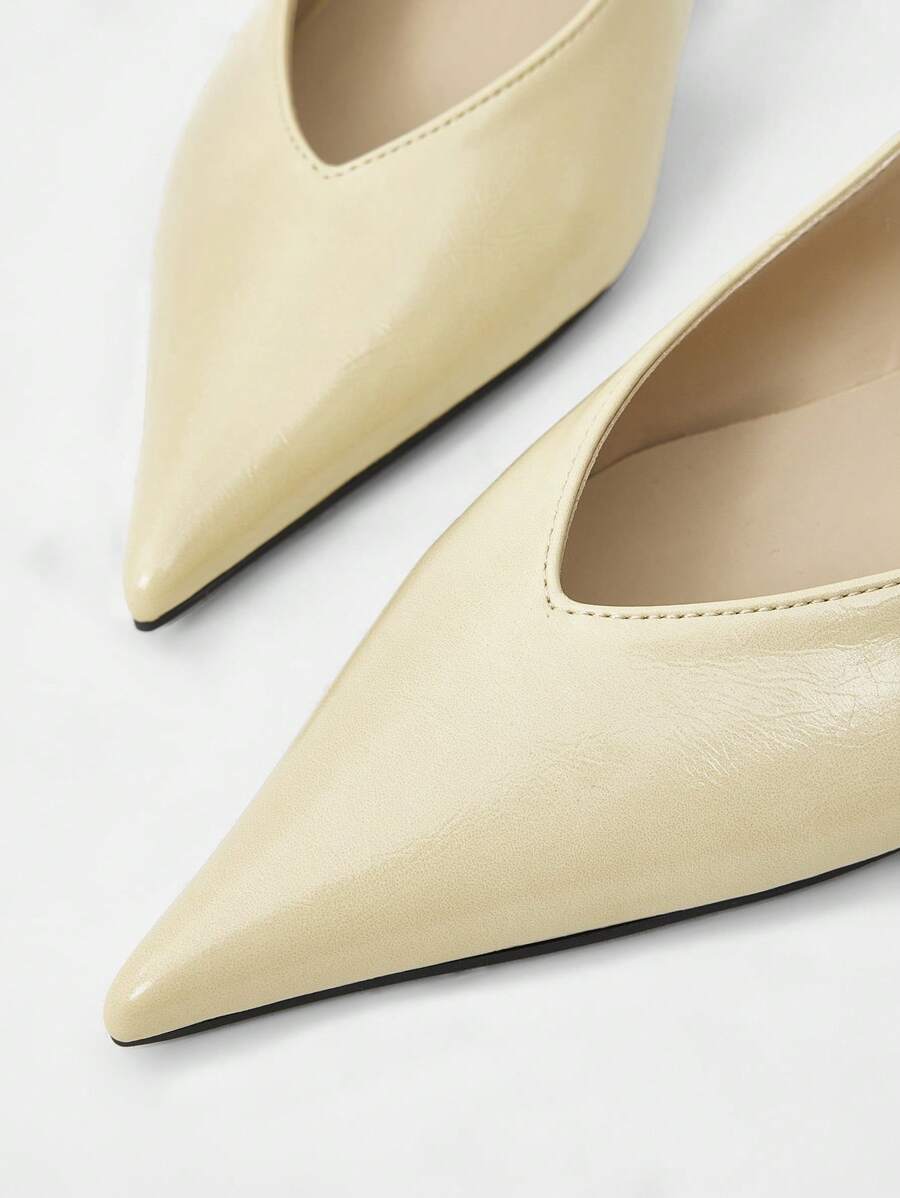 Léonie | Minimal Slingback Flats