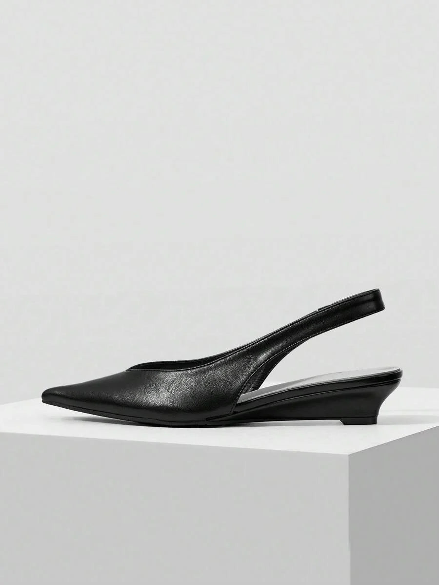 Léonie | Minimal Slingback Flats