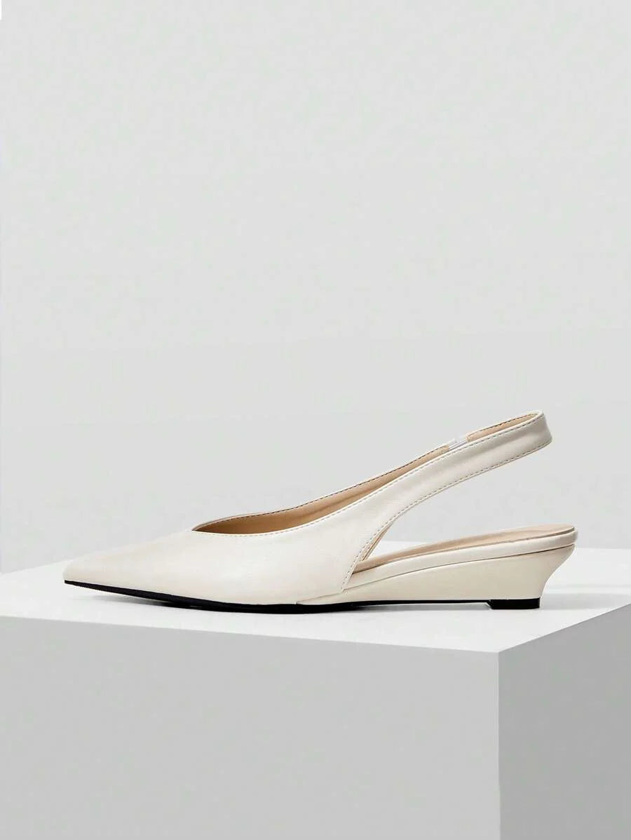 Léonie | Minimal Slingback Flats