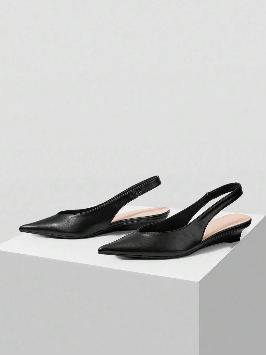 Léonie | Minimal Slingback Flats
