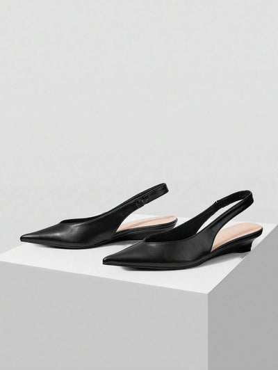 Léonie | Minimal Slingback Flats