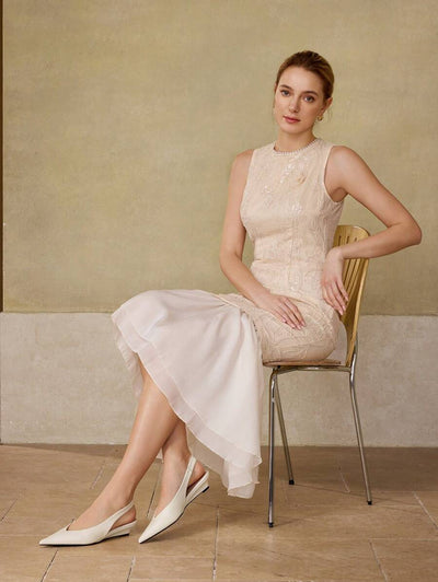 Léonie | Minimal Slingback Flats