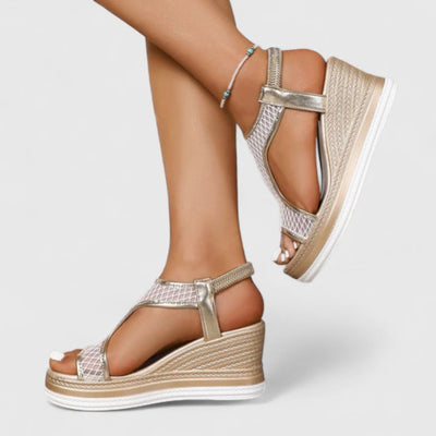 Seraphine | Gilded Breeze Sandal
