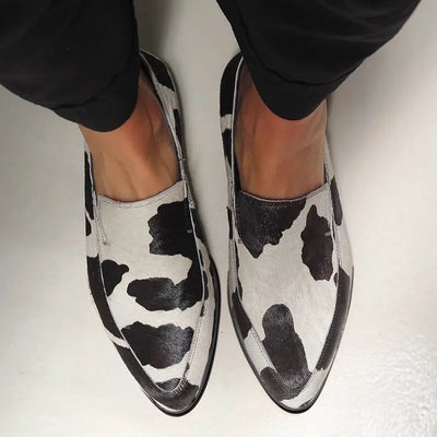 Odette | Abstract Loafer Flats