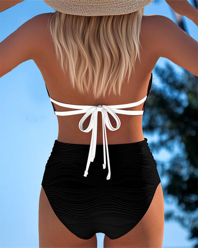 Scarlett | Double Strap High Waist Swimsuit