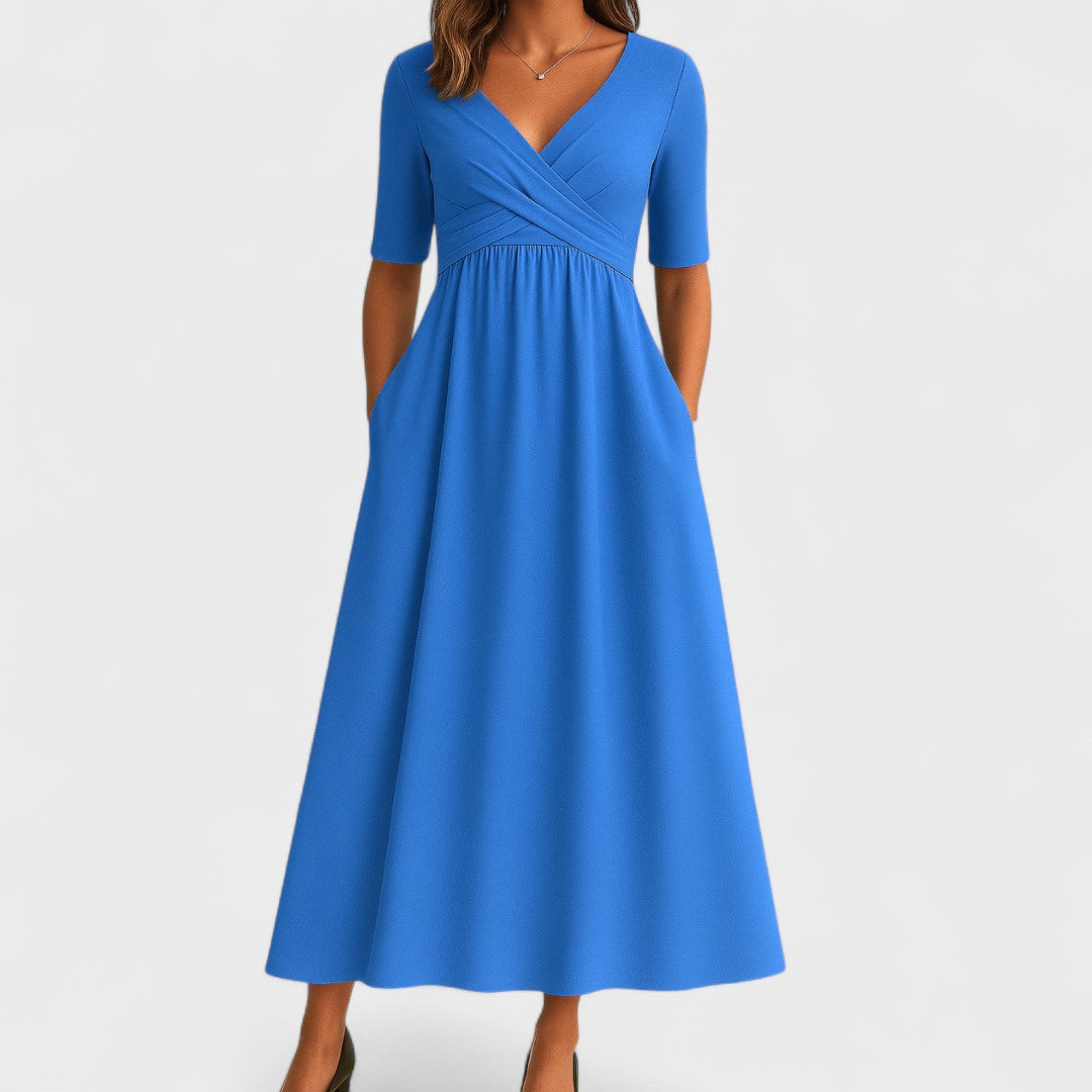 Malène | Everyday Wrap Midi Dress