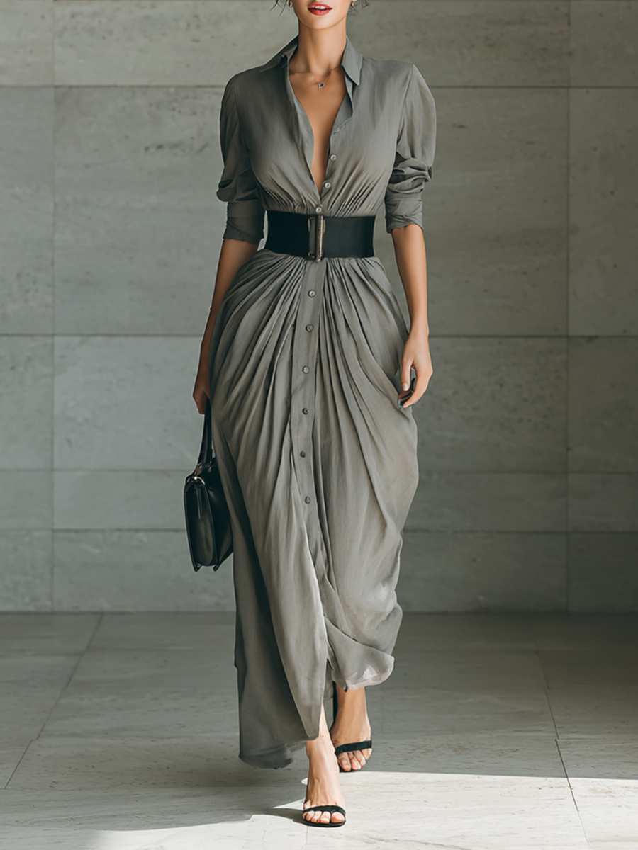 Elanora | Wanderer Maxi Shirt Dress