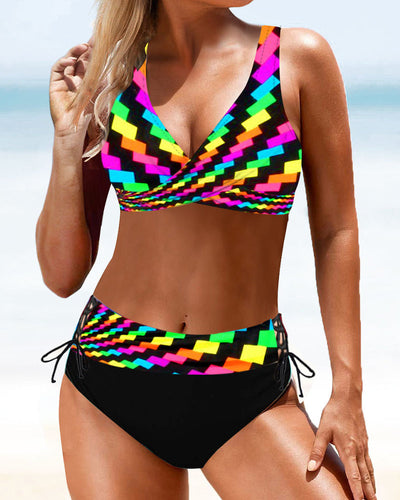 Earle™ | Colorful Bikini Swimsuit