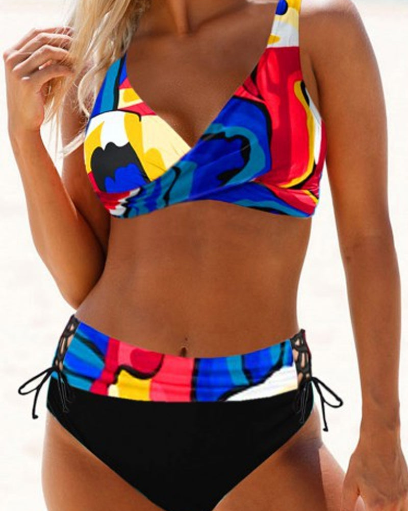 Earle™ | Colorful Bikini Swimsuit