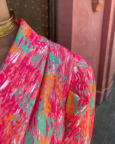 Amelie | Sculpted Drape Gown