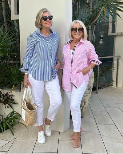 Camille | Coastal Ease Blouse