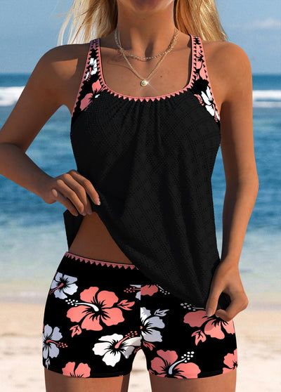 Maribel | Midnight Bloom Tankini