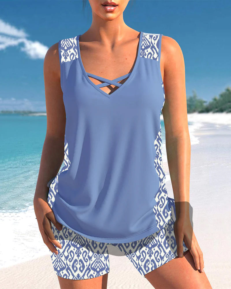 Elodie | Shoreline Tankini Set