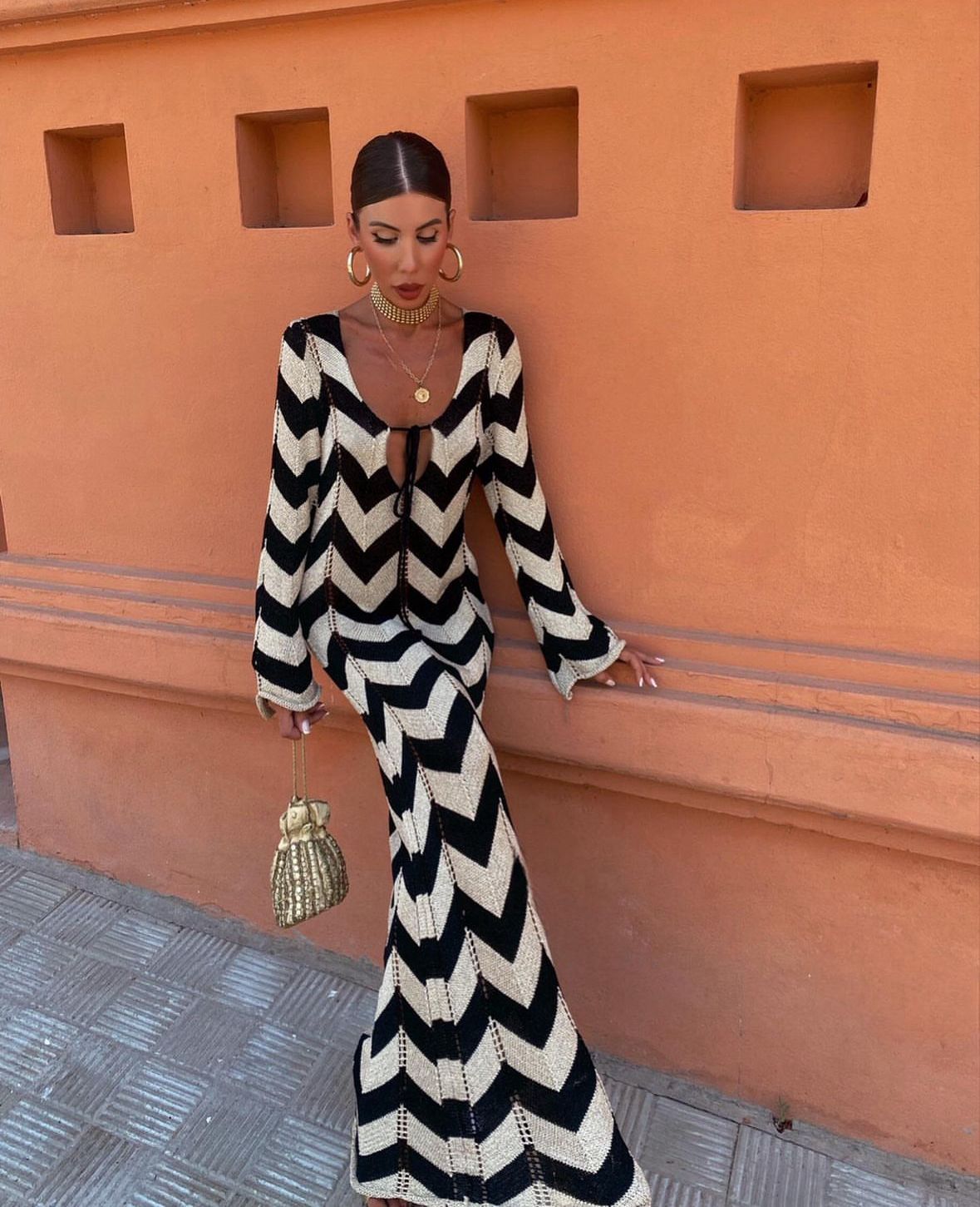 Zinnia | Sculpted Drape Gown