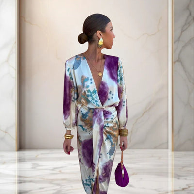 Isolde | Sculpted Drape Gown