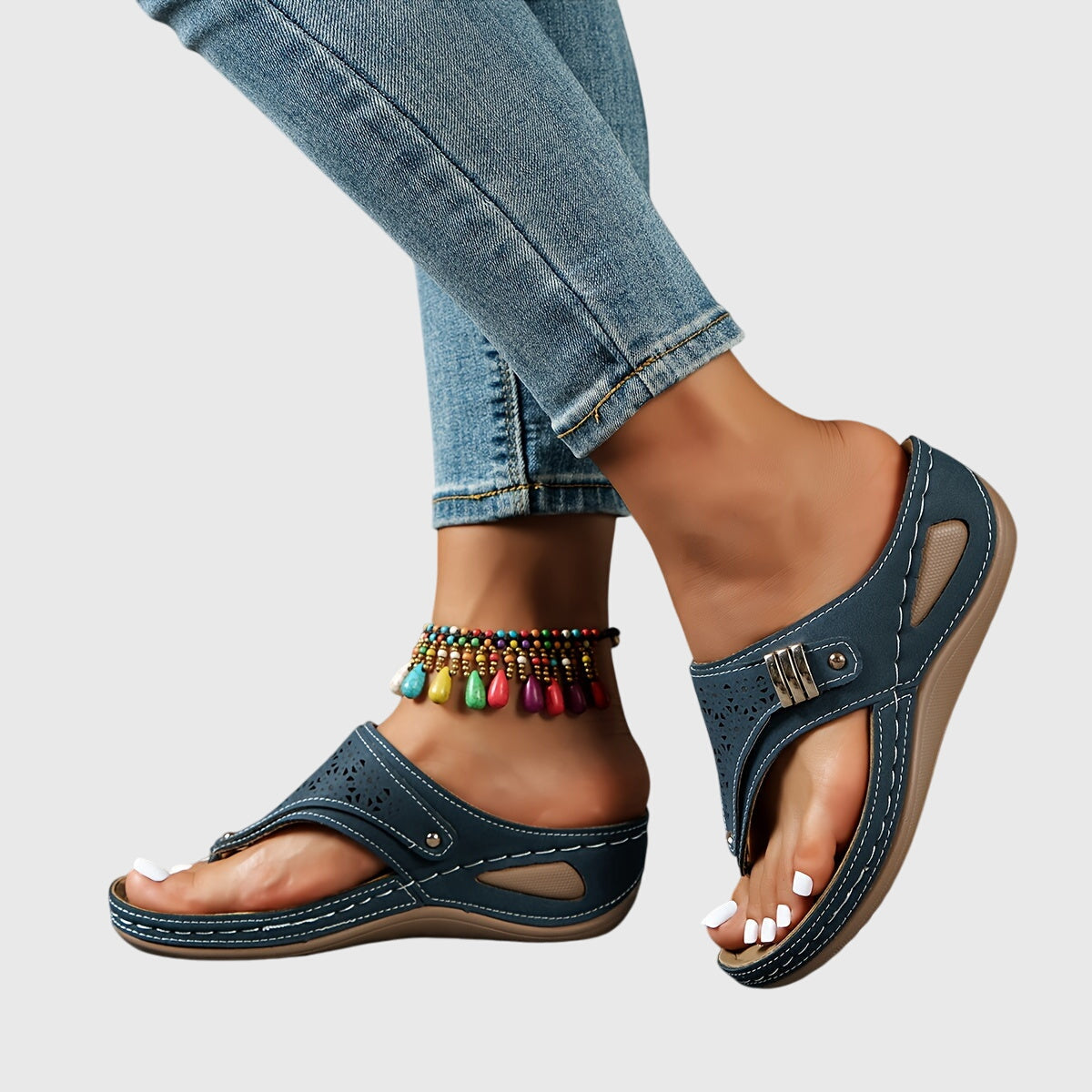 Elara | Sculpted Serenity Sandal