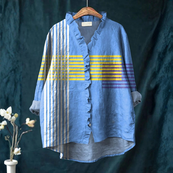 Aurelia | Horizon Lines Blouse