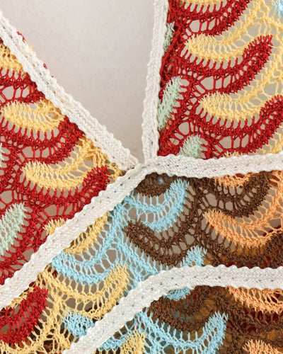 Seraphine | Woven Wave Maxi Dress