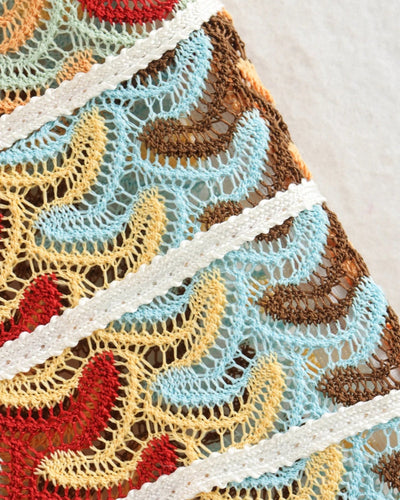 Seraphine | Woven Wave Maxi Dress