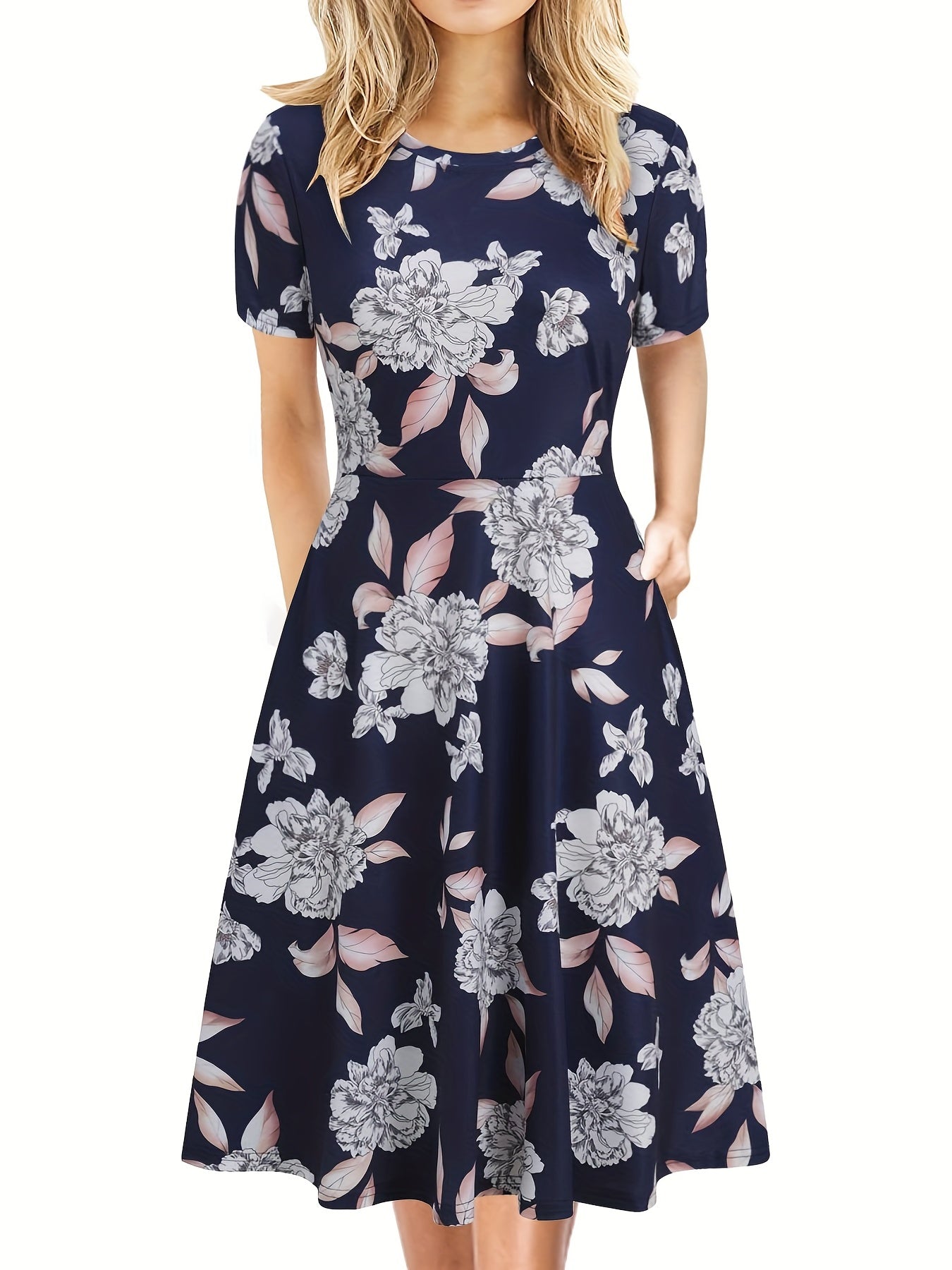 Isolde | Retro Summer A-Line Dress