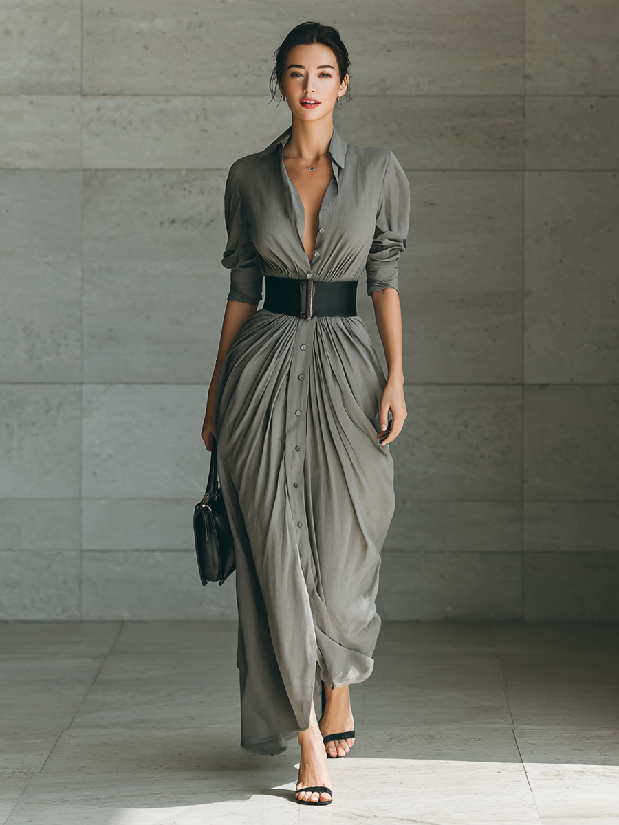 Elanora | Wanderer Maxi Shirt Dress