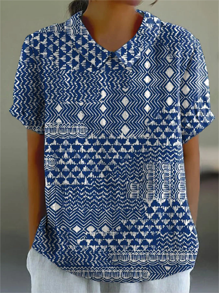 Isolde | Artisan Pattern Blouse