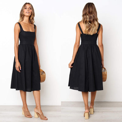 Seraphine | Timeless Square-Neck Dress