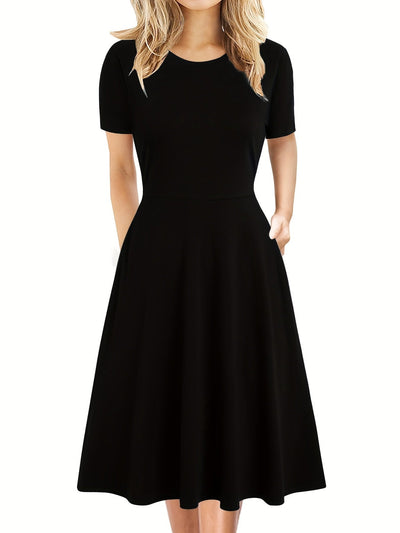 Isolde | Retro Summer A-Line Dress