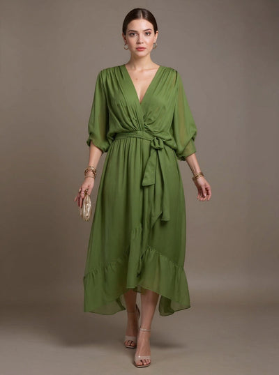 Eveline | Flowing Midi Dress