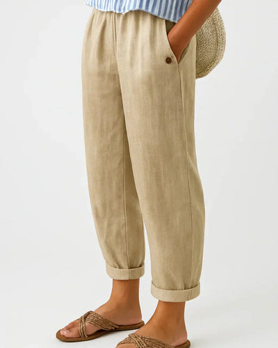 Piper | Stylish Linen Cotton Trousers