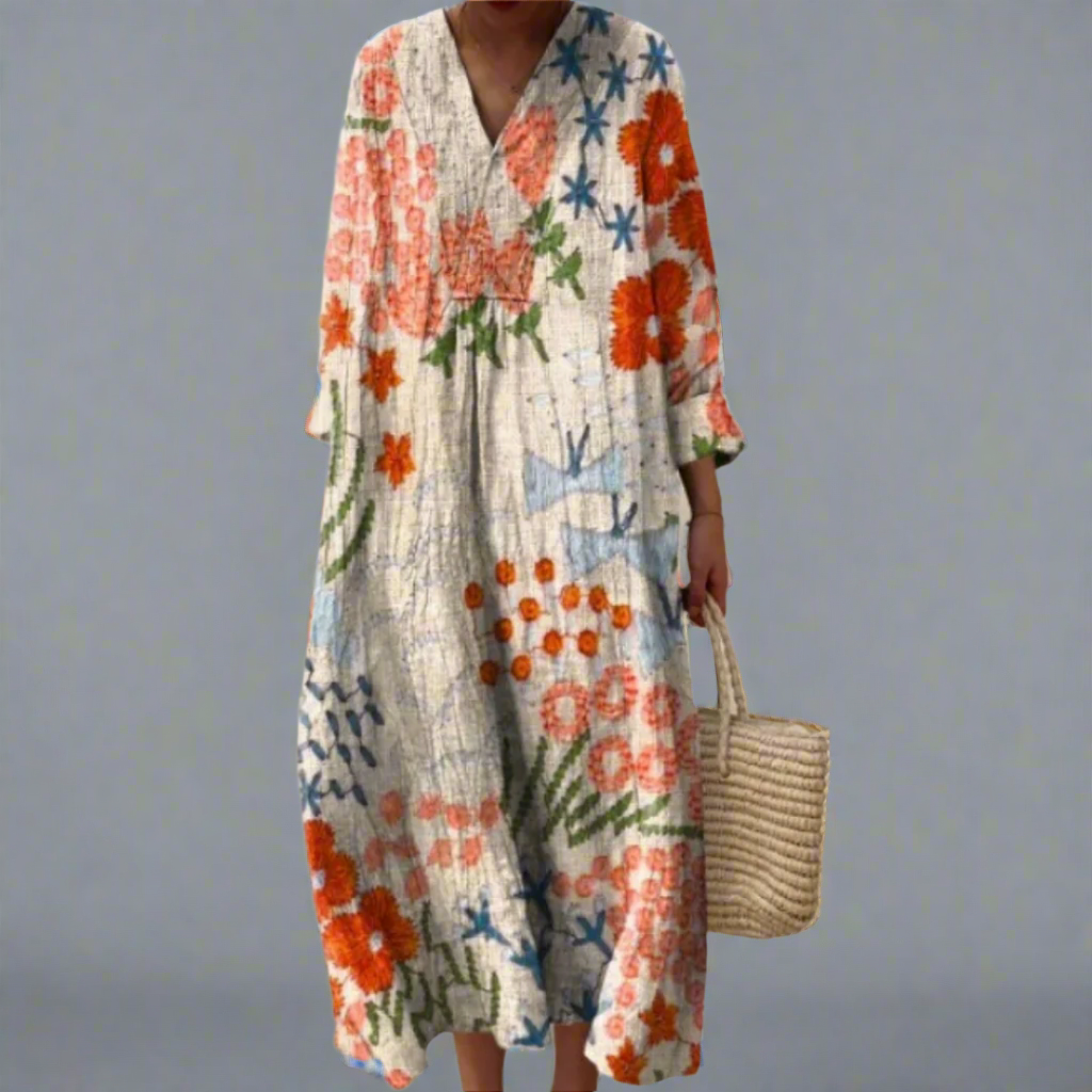 Marisol | Heritage Patchwork Dress