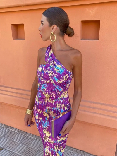 Mirielle | Sculpted Drape Gown