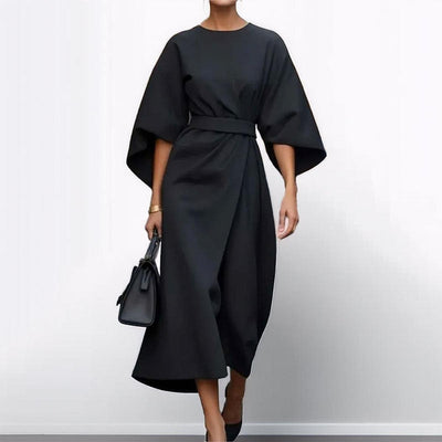 Elowyn | Batwing-Sleeve Maxi Dress