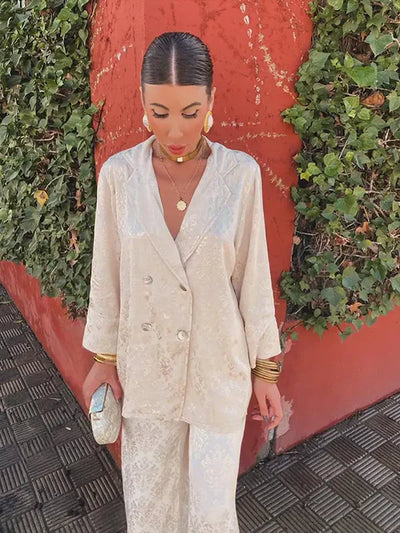 Celestine | Jacquard Lounge Suit