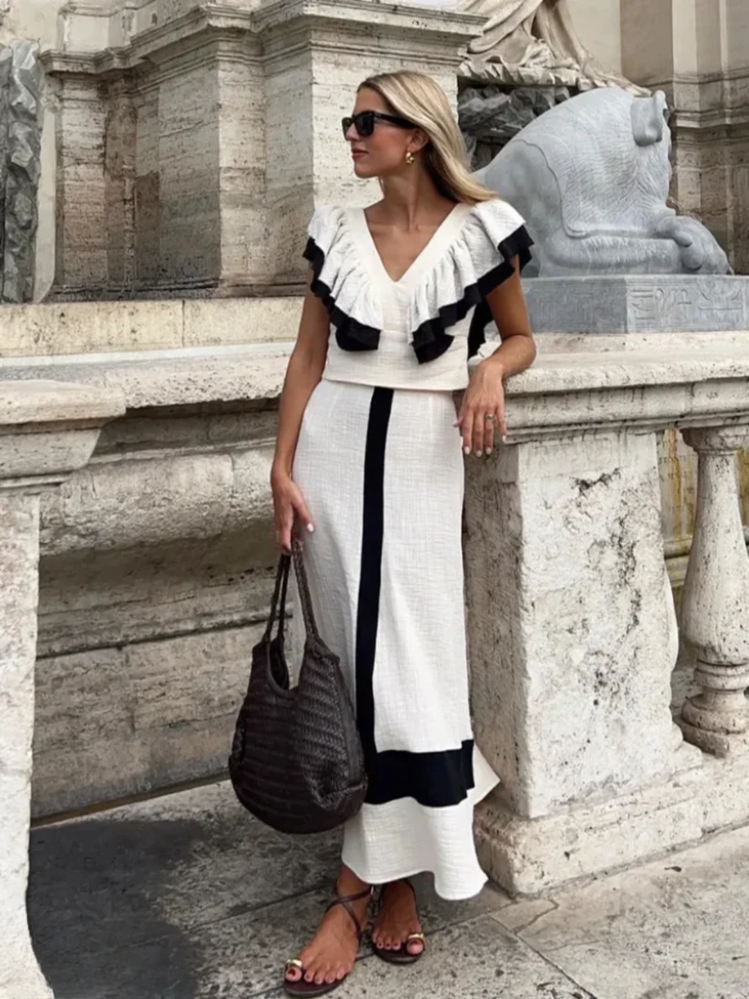 Seraphine | Desert Ruffle Set