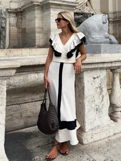 Seraphine | Desert Ruffle Set